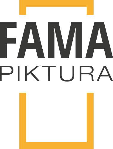 logo fama skulptura