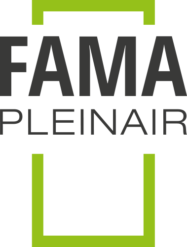 logo fama skulptura